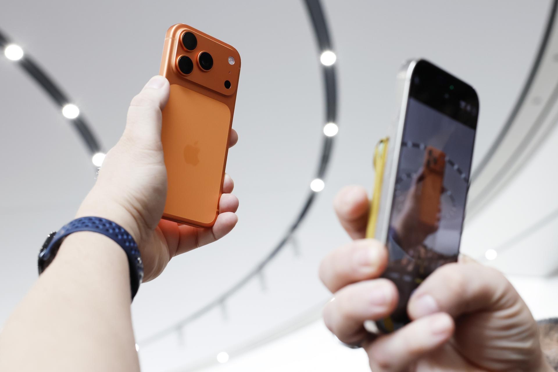 Cámaras del iPhone 17 Pro en el evento