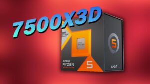 AMD Ryzen 5 7500X3D con 3D V-Cache