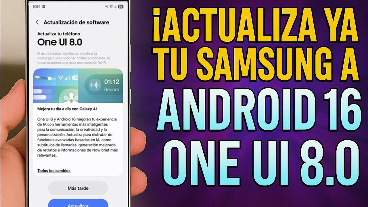 Comprobar actualización One UI Comprobar actualización One UI