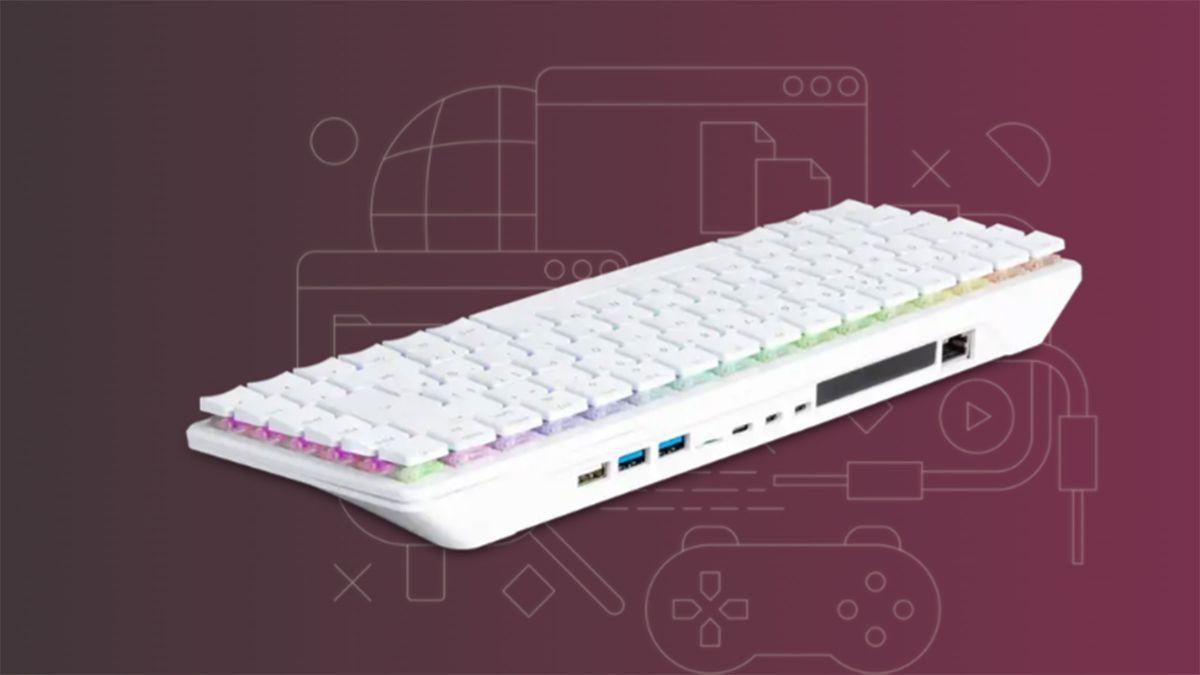 Raspberry Pi 500 Plus con teclado mecánico y SSD M.2 Raspberry Pi 500 Plus con teclado mecánico y SSD M.2