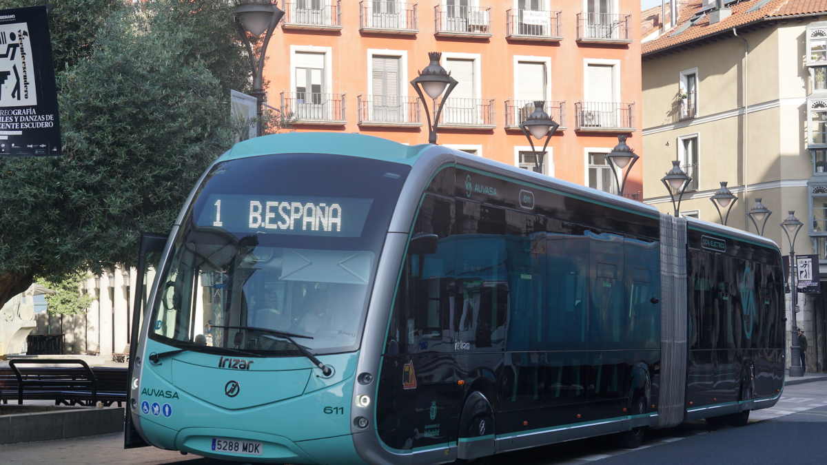 Auvasa wifi gratuito en autobuses eléctricos