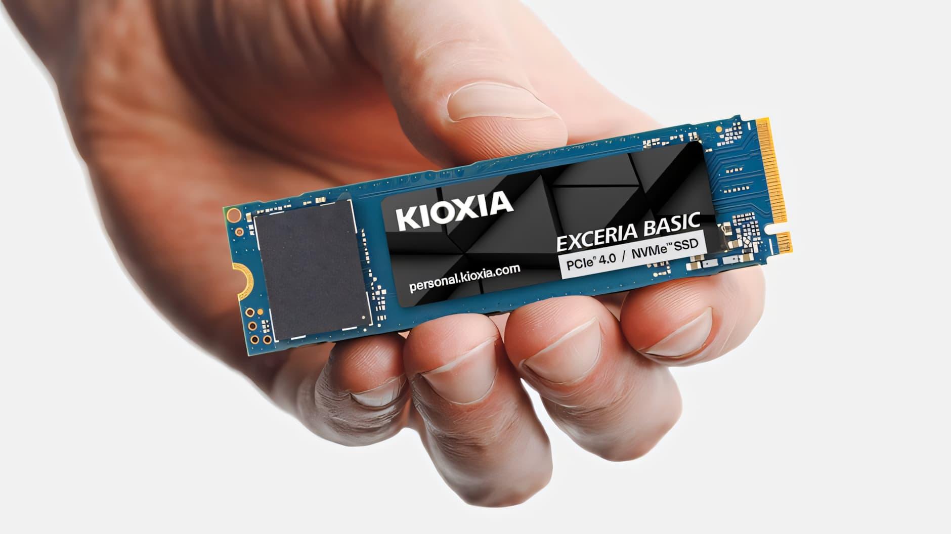 KIOXIA EXCERIA BASIC SSD PCIe 4.0 KIOXIA EXCERIA BASIC SSD PCIe 4.0