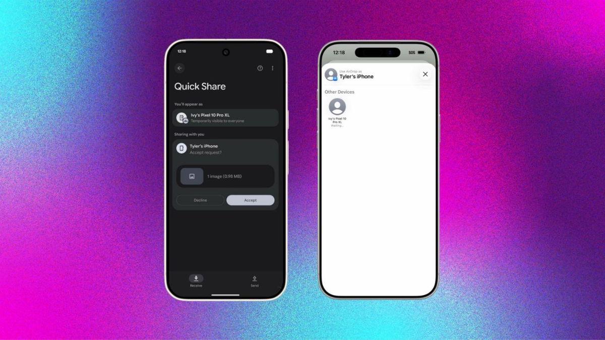 Seguridad en Quick Share y AirDrop