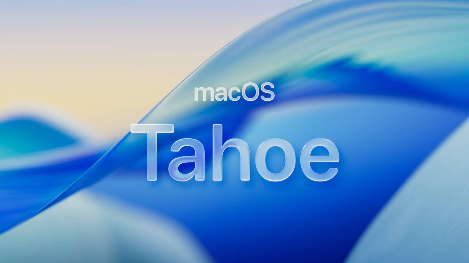 Interfaz de macOS Tahoe con Liquid Glass Interfaz de macOS Tahoe con Liquid Glass