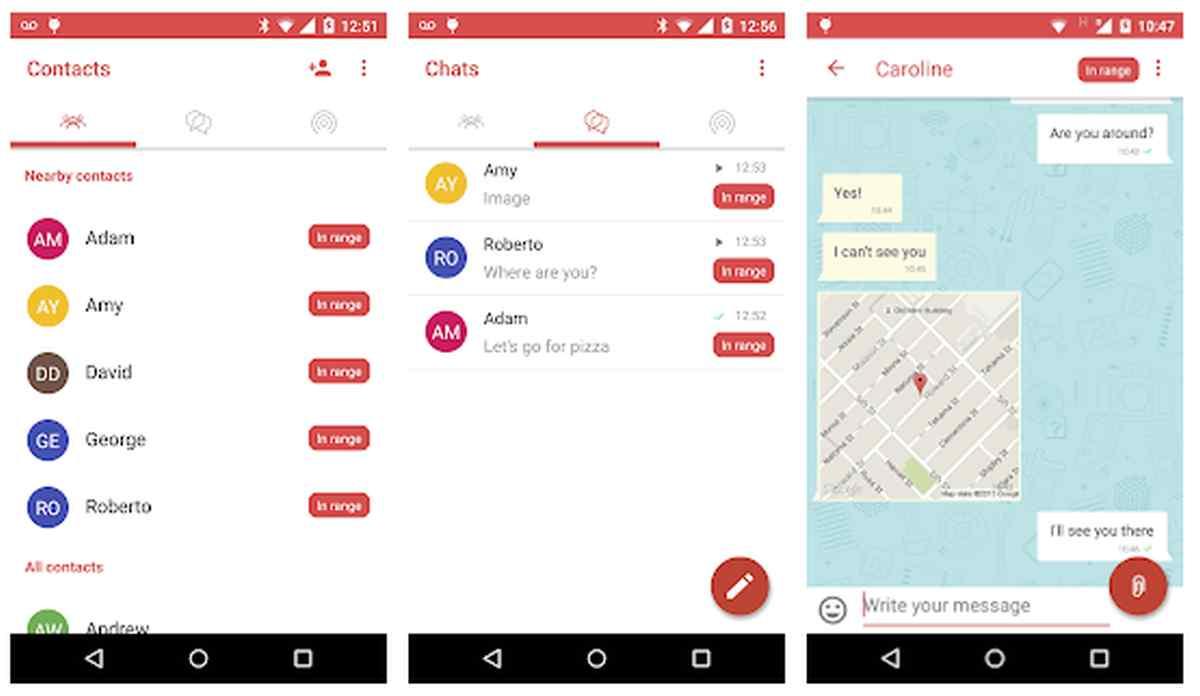 Mensajería offline y redes mesh