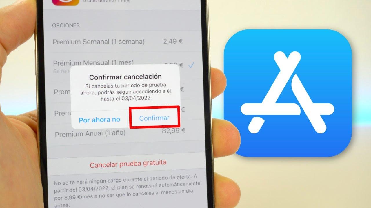 Cancelar suscripción en iPhone Cancelar suscripción en iPhone