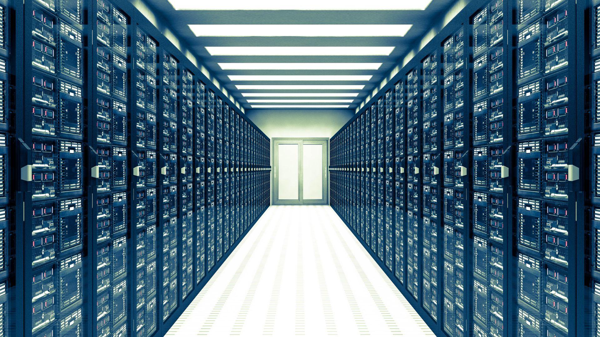 Centro de datos con sistemas de refrigeración Centro de datos con sistemas de refrigeración