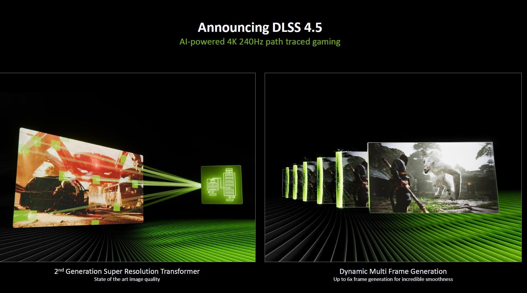 Frame generation DLSS 4.5 Frame generation DLSS 4.5