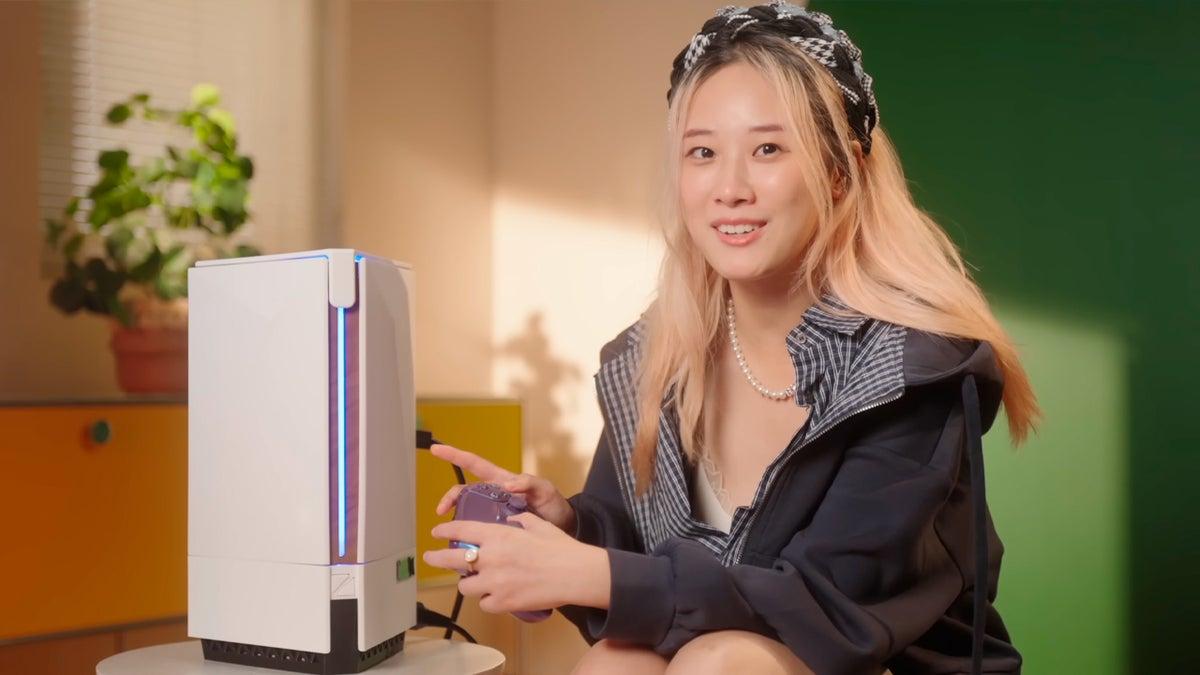 Sistema que combina PlayStation 5 Xbox Series X y Nintendo Switch 2 Consola que integra PlayStation 5 Xbox Series X y Nintendo Switch 2