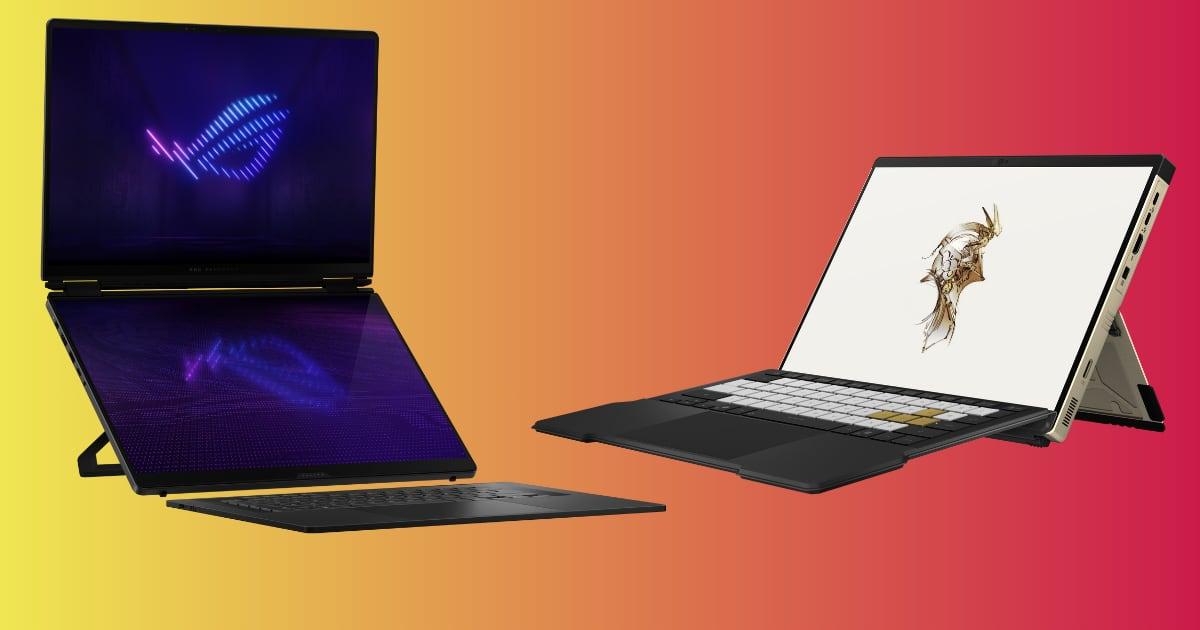 Detalle del chasis y refrigeración del ROG Flow Z13-KJP Detalle del chasis y refrigeración del ROG Flow Z13-KJP