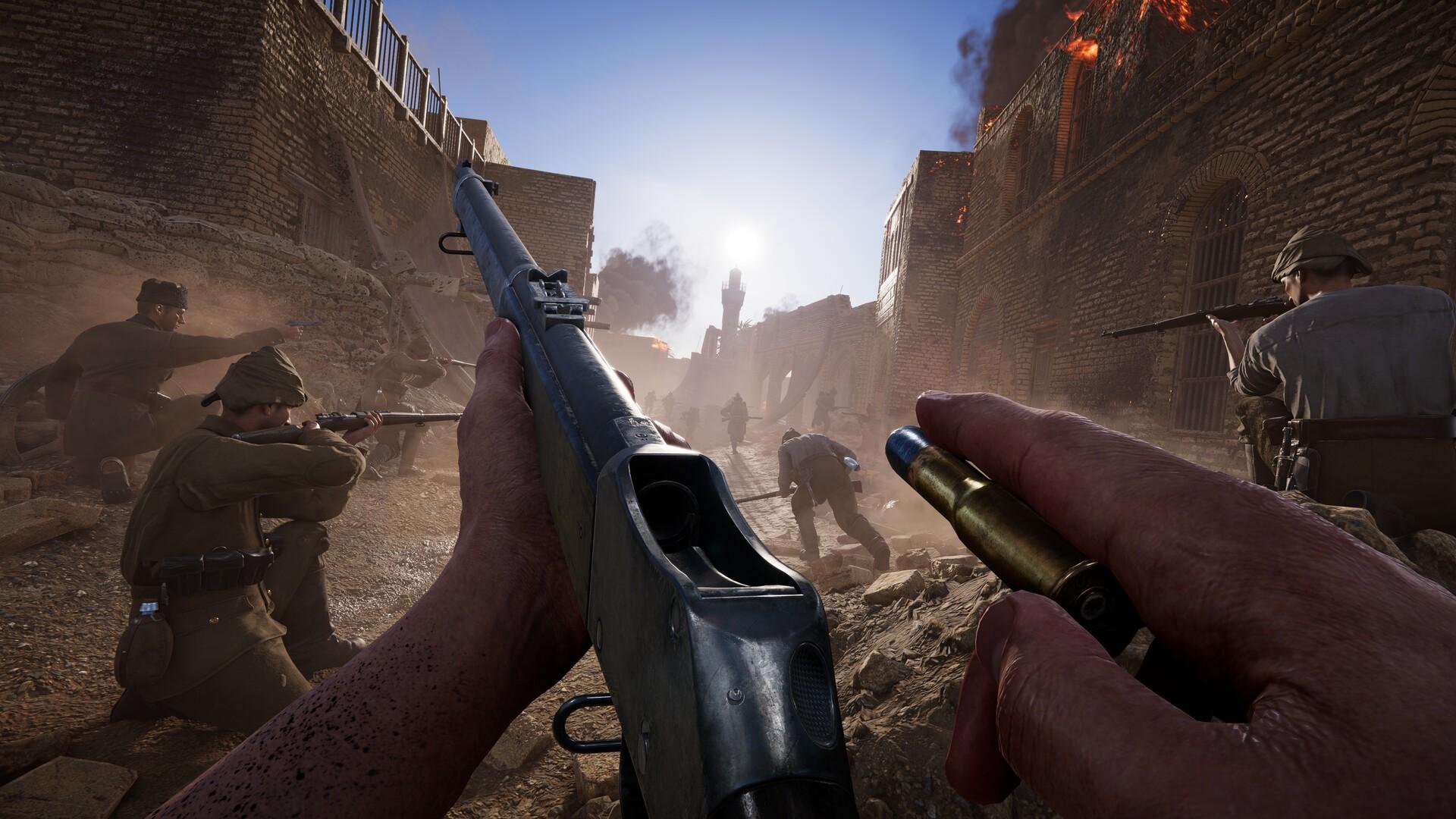 Jugabilidad y combate en Gallipoli Jugabilidad y combate en Gallipoli