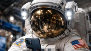 La NASA permitirá a los astronautas llevar móviles al espacio