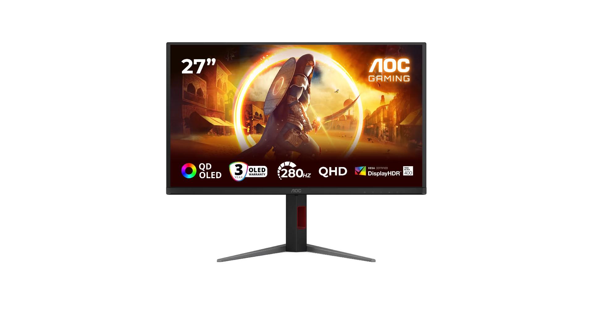 Monitor gaming QD-OLED de AOC Monitor gaming QD-OLED de AOC