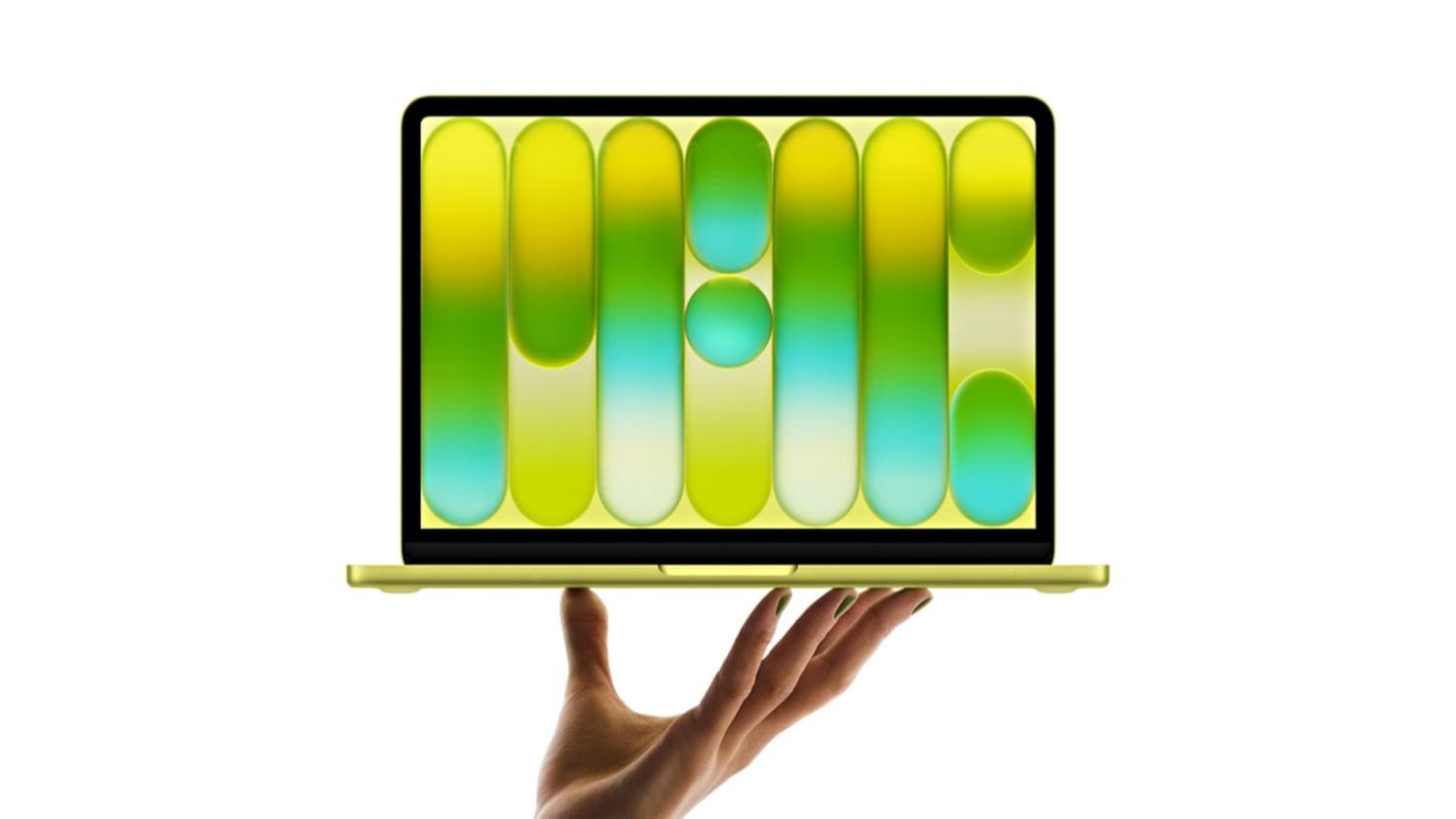 Teclado del MacBook Neo Detalle del teclado Magic Keyboard del MacBook Neo