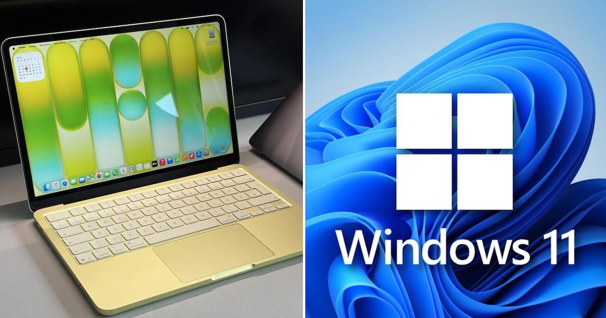 MacBook Neo ejecutando Windows MacBook Neo ejecutando Windows