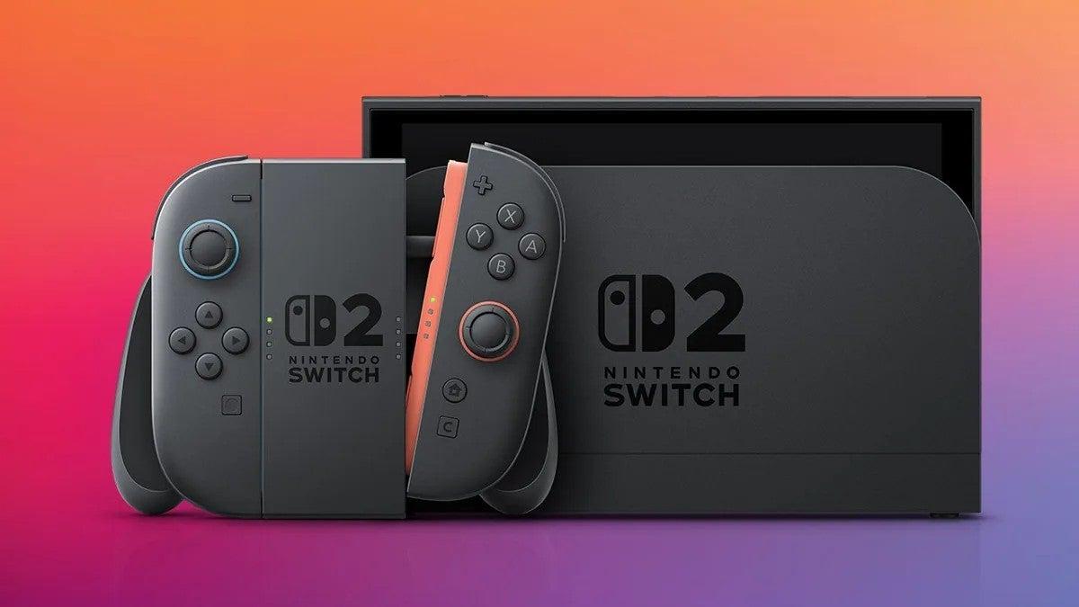Detalle de Nintendo Switch 2 con batería extraíble Detalle de Switch 2 con batería extraíble