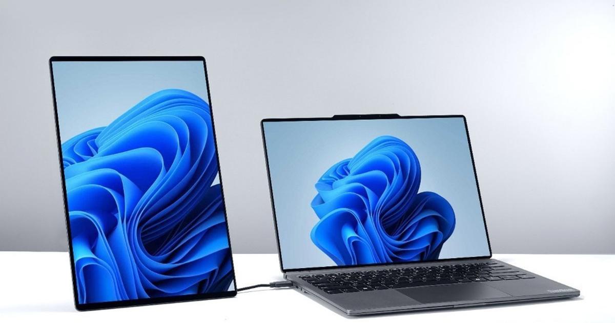 Diseño modular portátil ThinkBook con doble pantalla Diseño modular portátil ThinkBook con doble pantalla