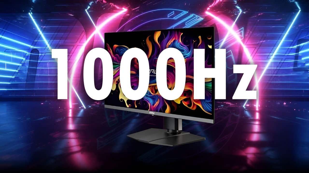 Windows 11 soporte para monitores de monitores de 1000 Hz Windows 11 soporte para monitores de 1000 Hz