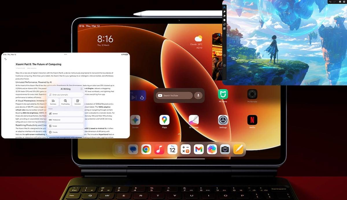 Tablets Xiaomi Pad 8 y Pad 8 Pro Tablets Xiaomi Pad 8 y Pad 8 Pro