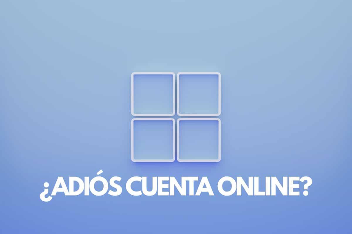 Configurar Windows 11 sin cuenta online Pantalla de configuración de Windows 11 sin cuenta online