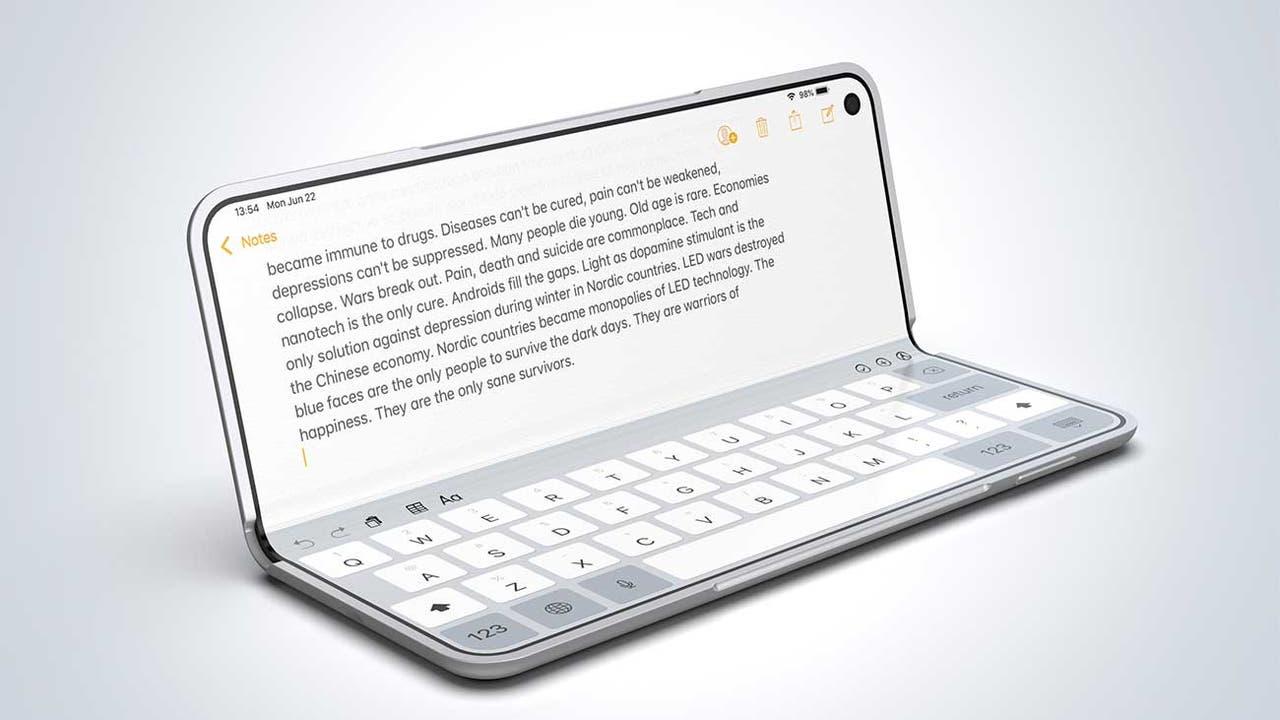 Software del iPhone plegable Software del iPhone plegable