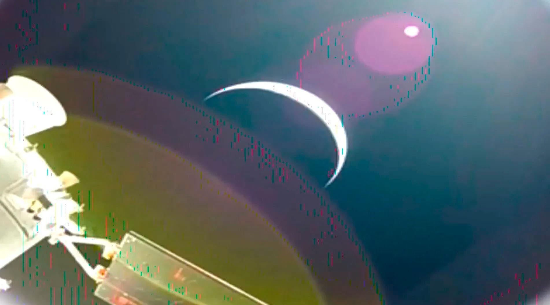 Sistema de cámaras de Redwire en la nave Orión Sistema de cámaras de Redwire en la nave Orión