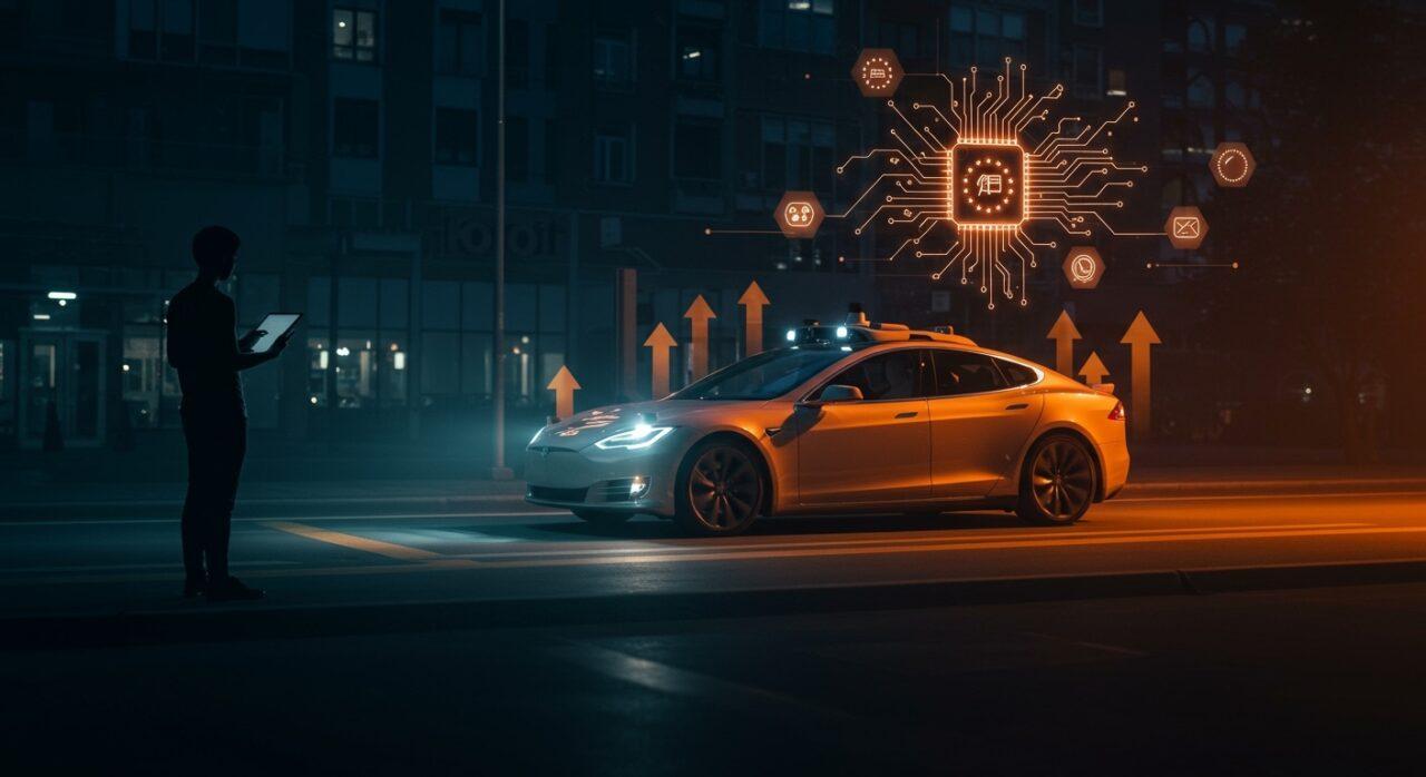 Uso del FSD supervisado de Tesla en autopista tesla fsd supervisado en autopista