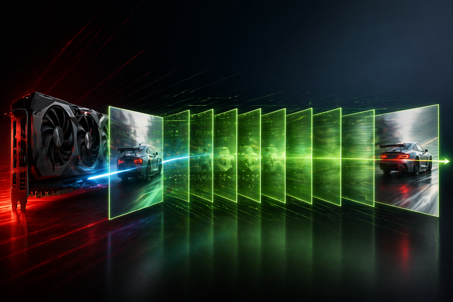 Funcionamiento de FSR Multi Frame Generation Funcionamiento de FSR Multi Frame Generation