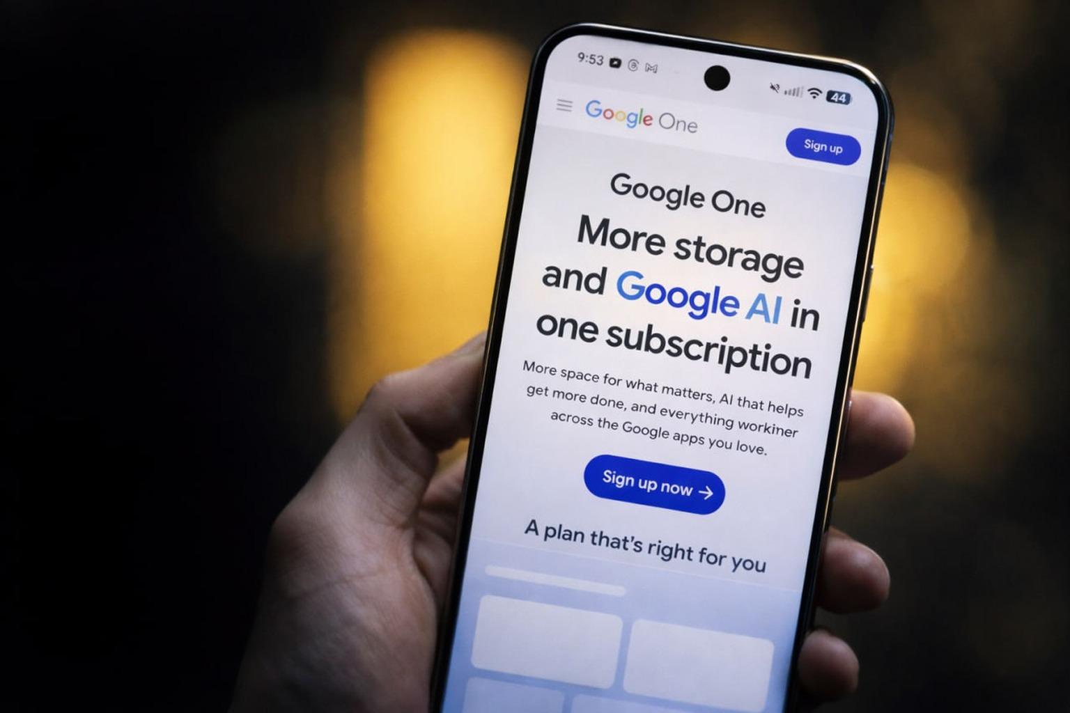 Almacenamiento en la nube con Google AI Pro Servicio de almacenamiento en la nube con IA