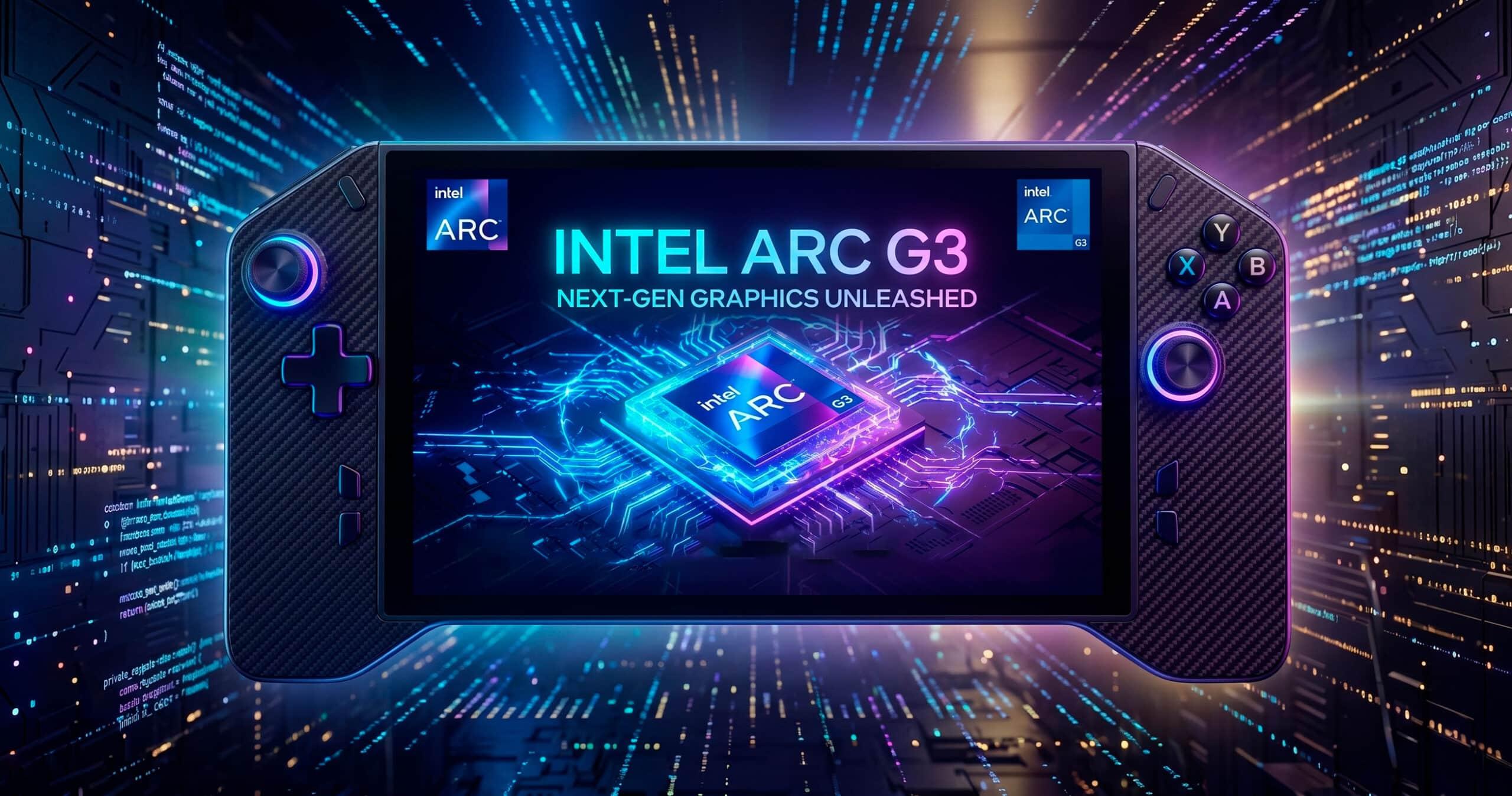 Intel Arc G3 arquitectura para consolas portátiles Intel Arc G3 arquitectura para consolas portátiles