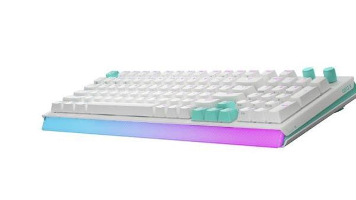 Detalle del Logitech G512 X con iluminación Detalle del Logitech G512 X con iluminación