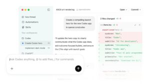 OpenAI Codex agente autónomo para desarrollar software