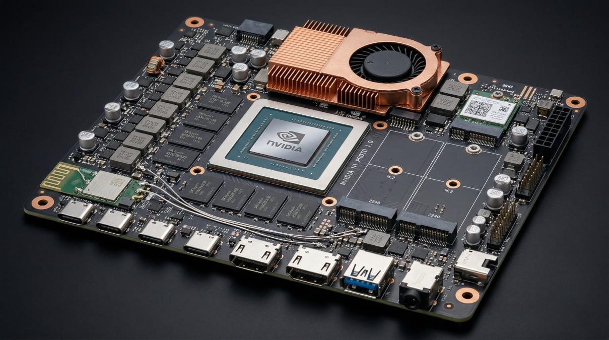 Arquitectura SoC NVIDIA N1 para portátiles con Windows Arquitectura SoC NVIDIA N1 para portátiles con Windows