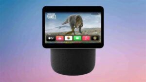 homepod con pantalla informacion