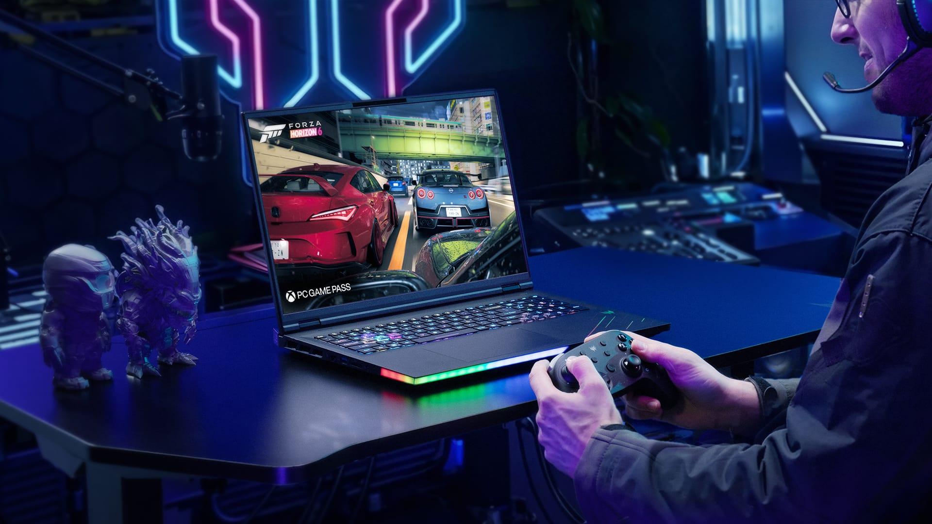 Controles del Acer Nitro Blaze Link Acer Nitro Blaze Link controles