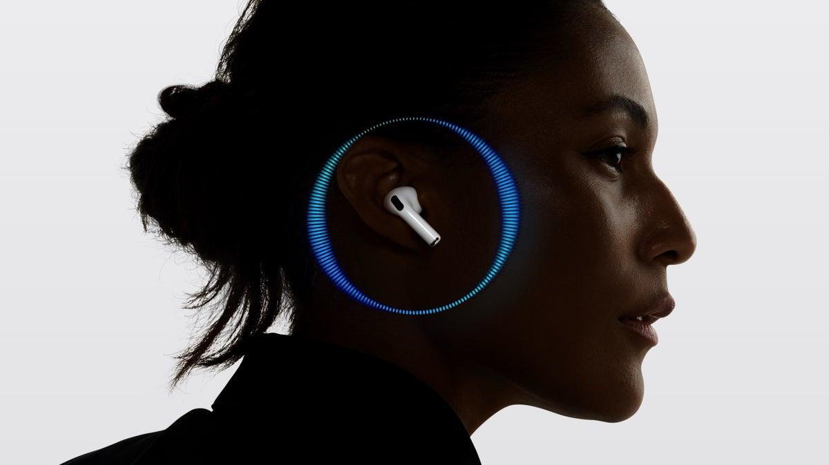 Auriculares AirPods con cámaras para IA Auriculares AirPods con cámaras para IA