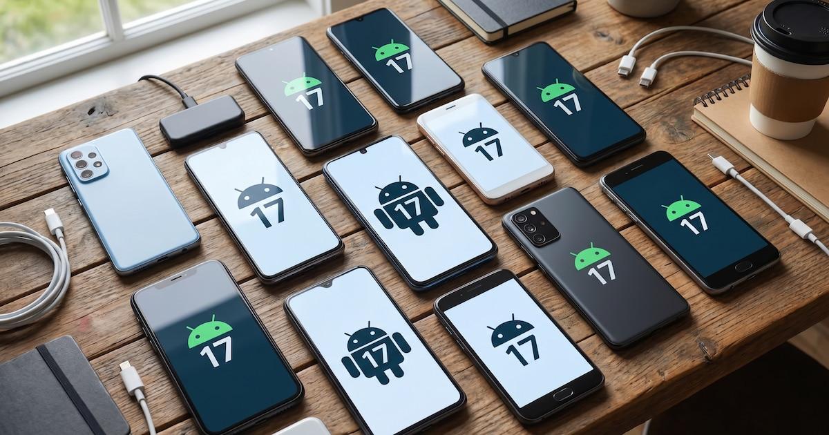 Android 17 update Actualización Android 17