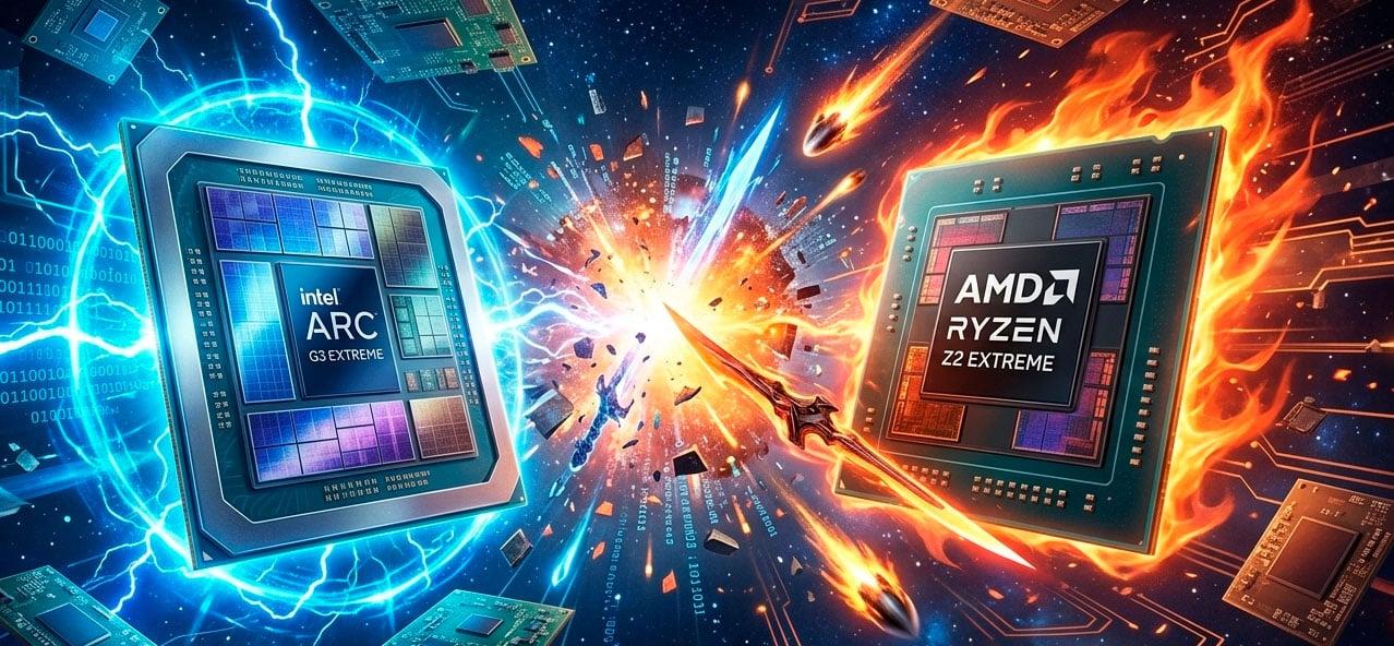 Procesadores Intel Arc G3 para consolas portátiles Procesadores Intel Arc G3 para consolas portátiles
