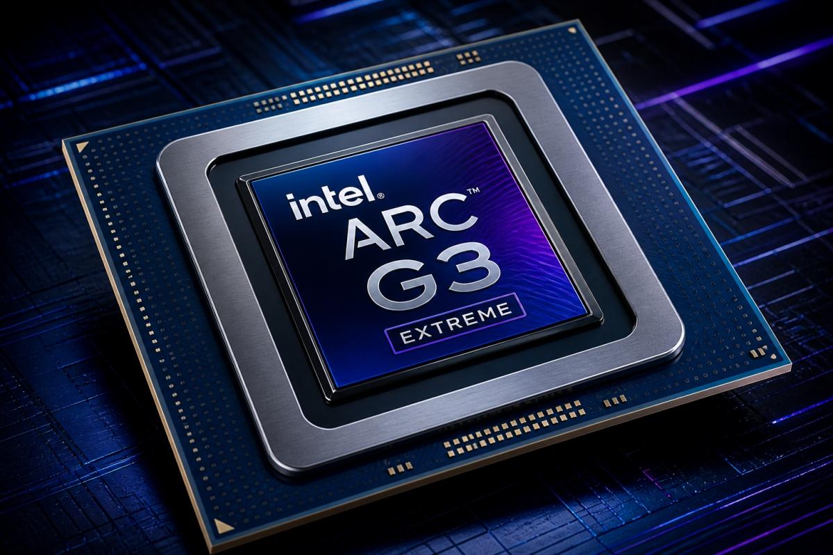 Detalles técnicos Intel Arc G3 Extreme Detalles técnicos Intel Arc G3 Extreme