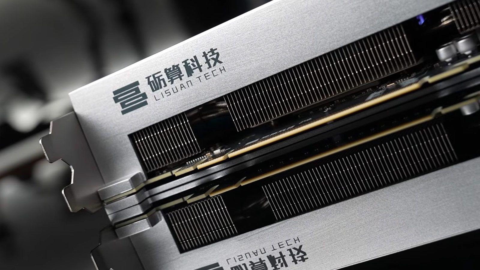 Hardware Lisuan LX 7G100 Detalle técnico de la gráfica Lisuan