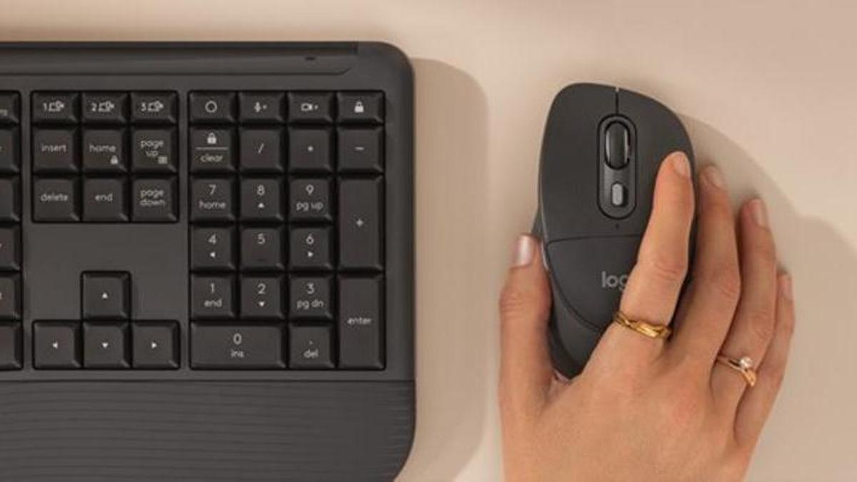 Funciones inteligentes Signature Comfort Plus Detalle teclas IA Logitech