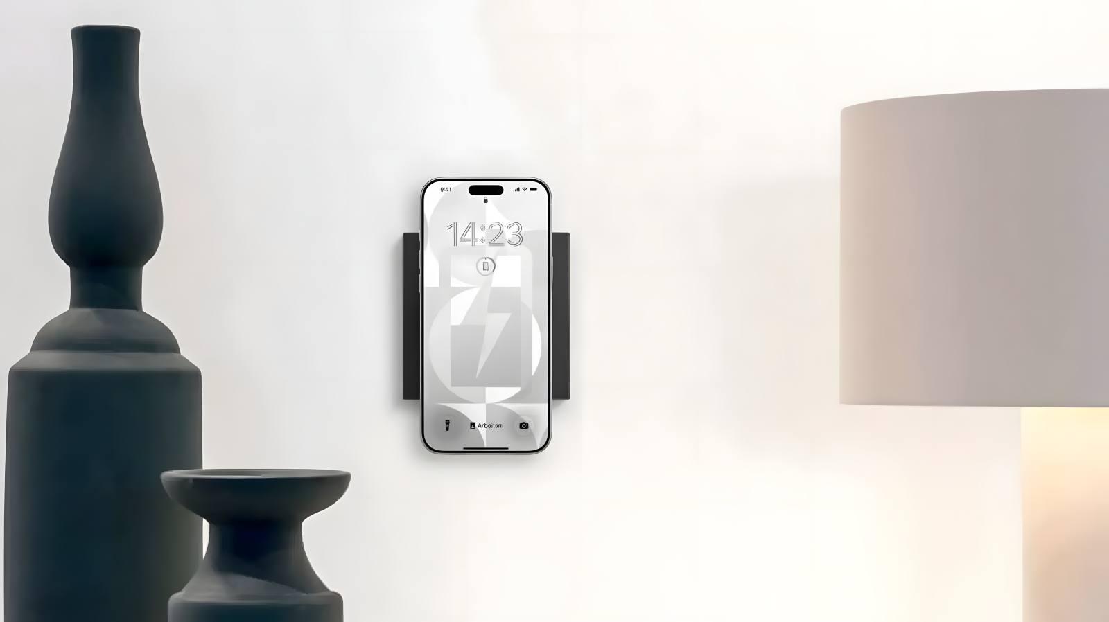 Nuevo cargador magnético de pared de Jung Cargador magnético de pared Jung para smartphones