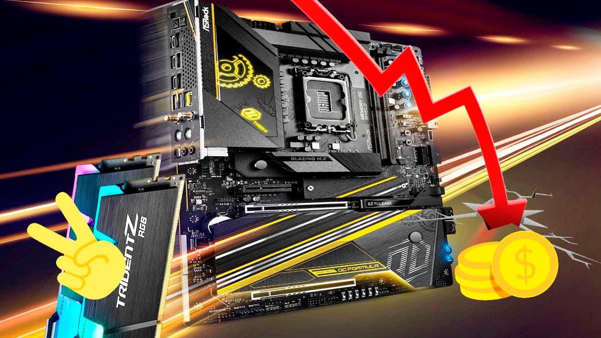 Evolución de costes de hardware Precios de memorias RAM y SSD