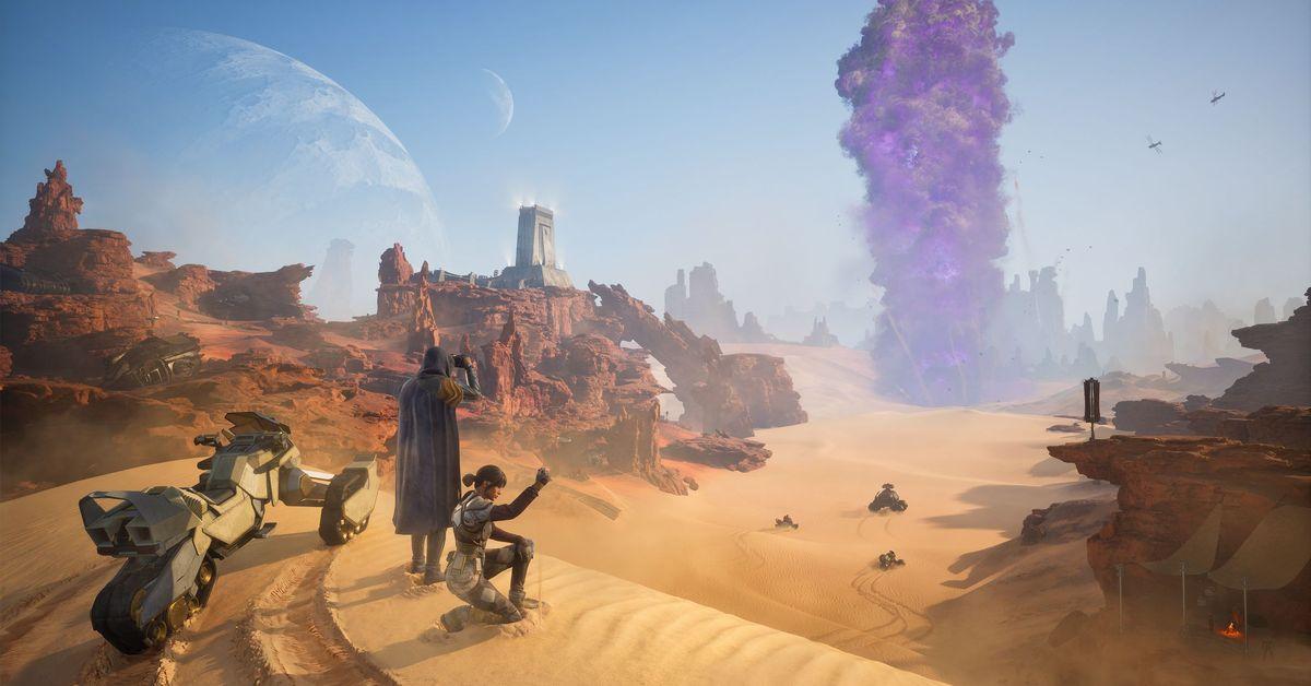 Acción en Dune Awakening Dune Awakening combate
