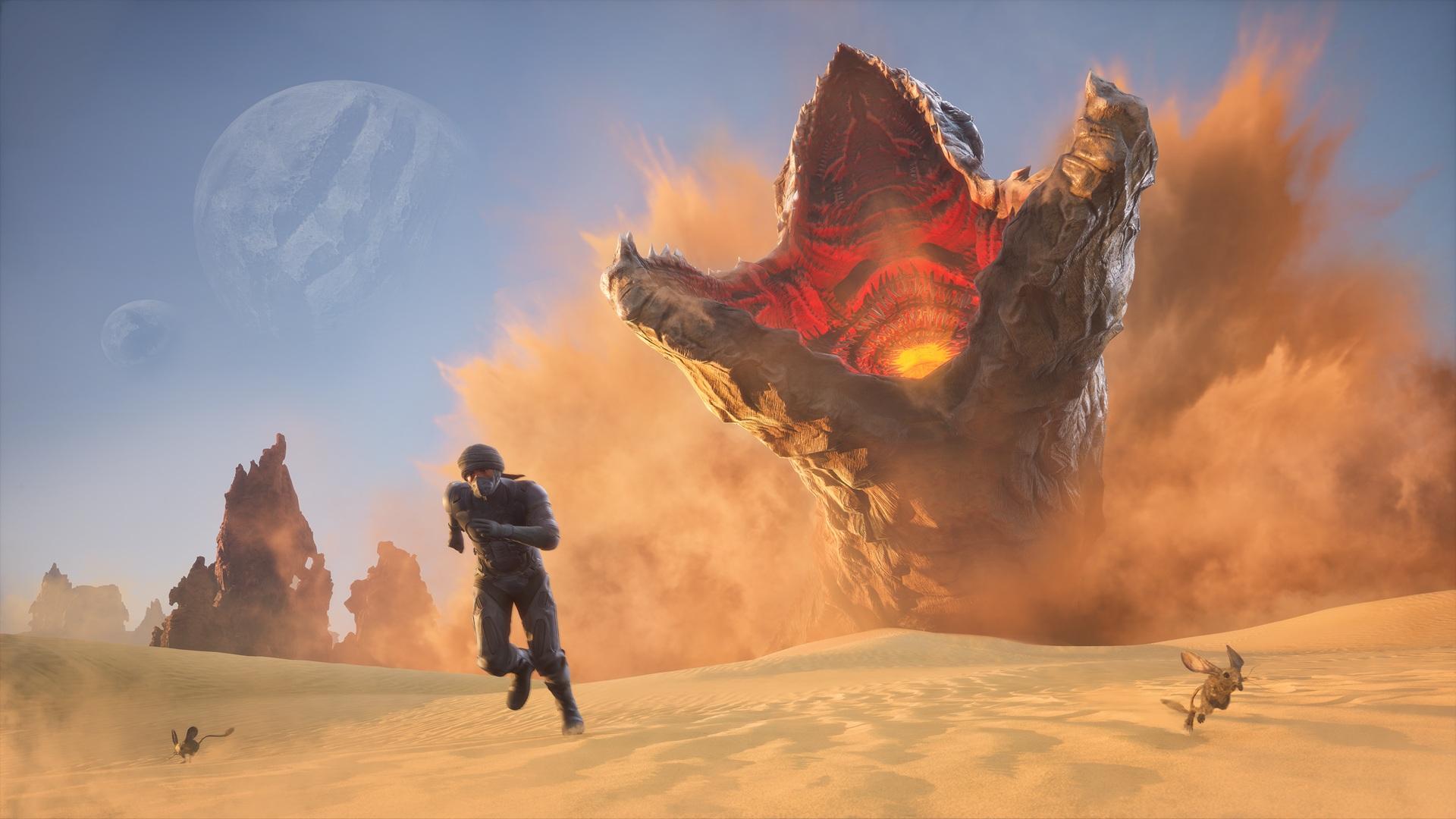 Explorando el desierto de Dune Exploración en Arrakis