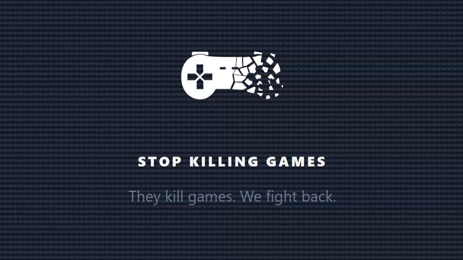 Derechos del consumidor digital Manifestación Stop Killing Games