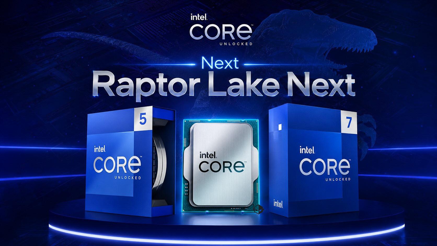 Rendimiento de los nuevos Raptor Lake Next Rendimiento Intel Core