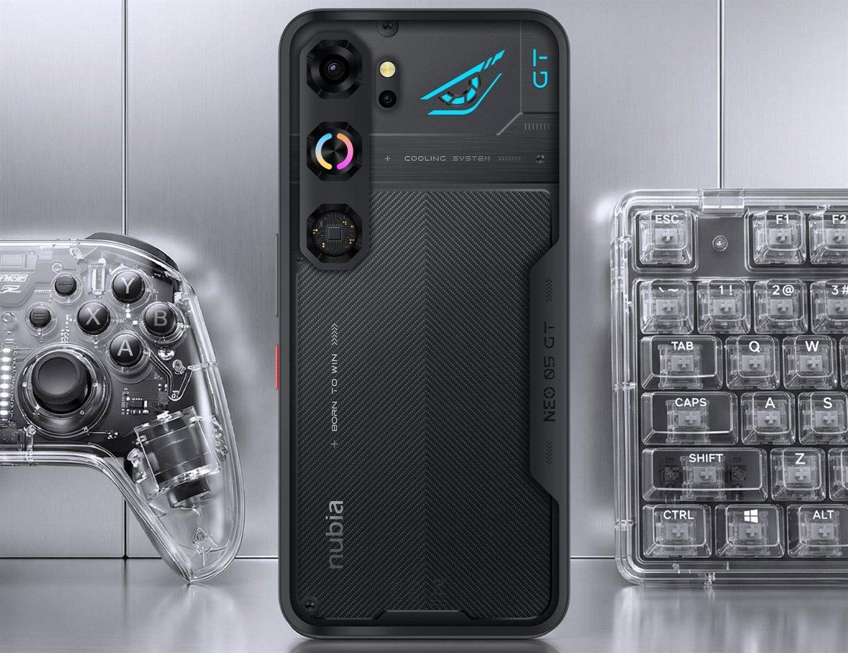 Controles gaming Nubia Neo 5 GT Gatillos y ventilador Nubia Neo 5 GT