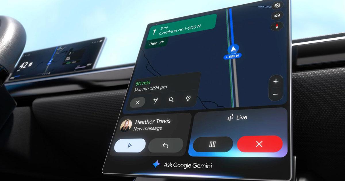 Reuniones seguras en Android Auto Uso de Google Meet conduciendo