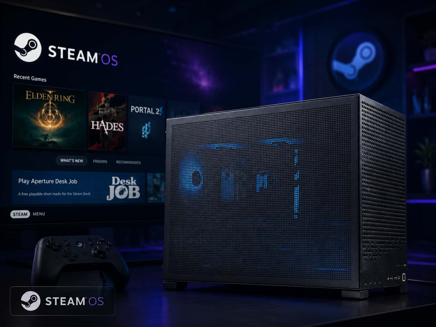 Software de juegos SteamOS Interfaz de SteamOS